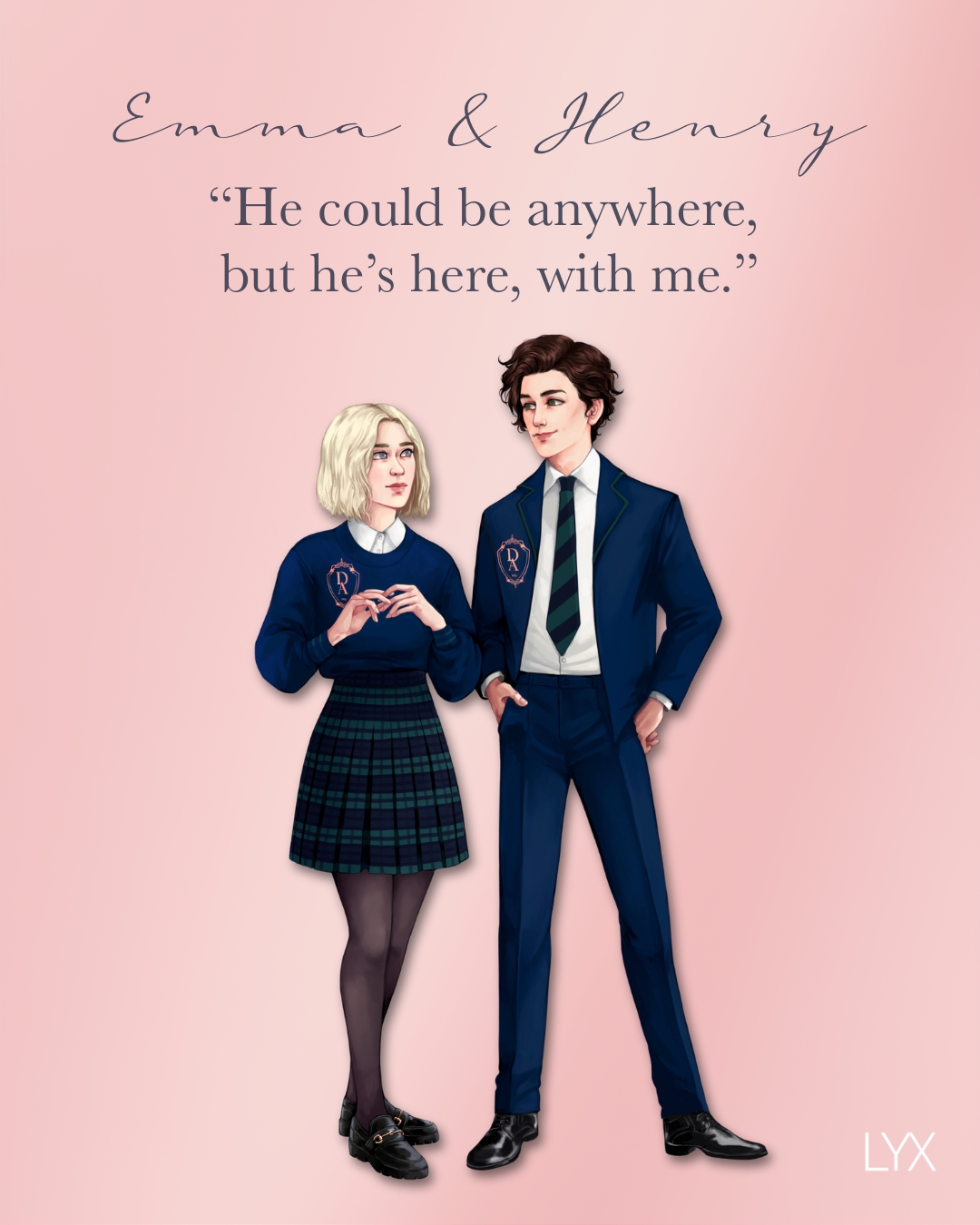 Emma & Henry character art