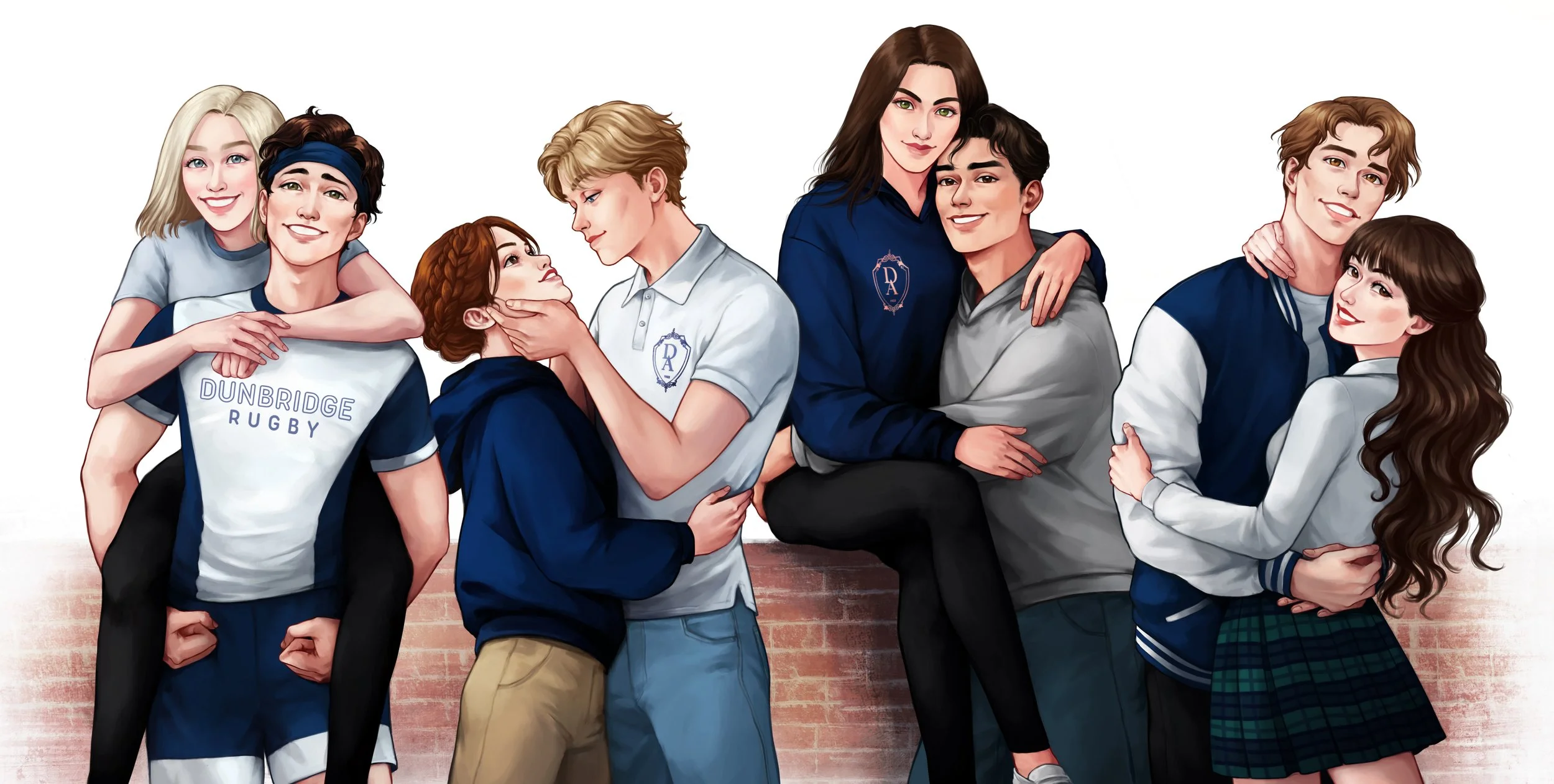 Dunbridge Academy cast illustration